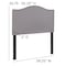 Flash Furniture Headboard, Twin Size, Gray Fabric HG-HB1707-T-LG-GG - alternate 6